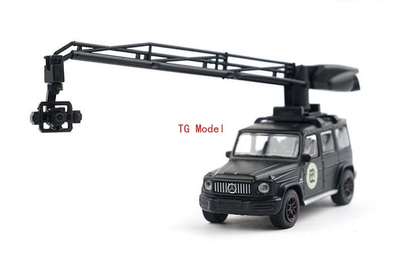 TG XCARTOYS 1:64  G63 U Crane Arm Camera SUV Model Diecast Collect Car