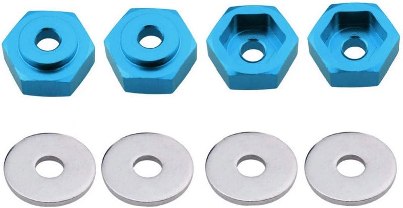Metal 12Mm to 17Mm Wheel Hex Adapter Adaptor Converter Compatible with Tamiya Ax Converter