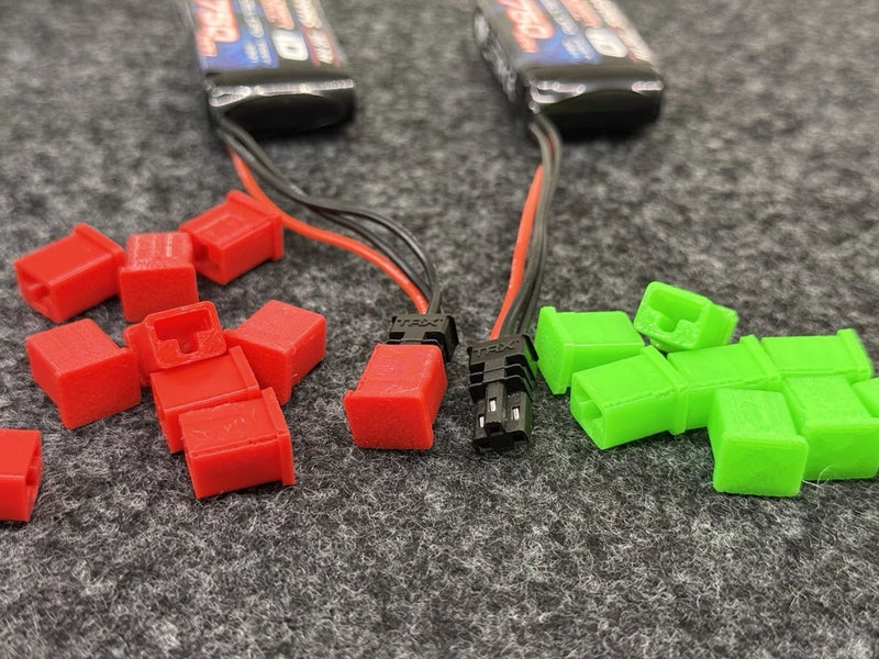 Traxxas TRX4m lipo battery protection caps