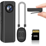 Portable 4K Mini Sports Camera with Magnetic Mount for Action Recording
