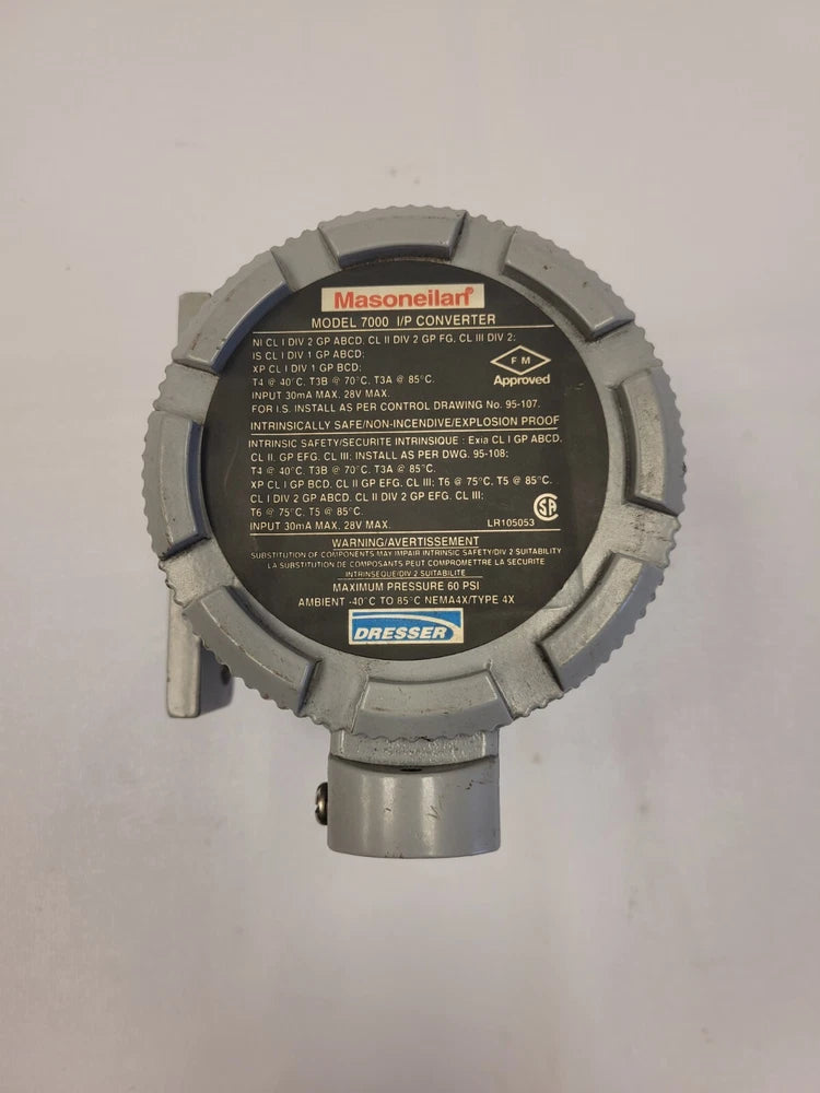 Masoneilan I/P Converter Model 7000