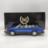 BOS 1/18 1987 900 Cabrio Blue BOS165 Resin Model Car Limited Collection
