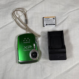 Fujifilm FinePix XP10 Green 2.7" LCD 5x Optical Zoom Waterproof Digital Camera
