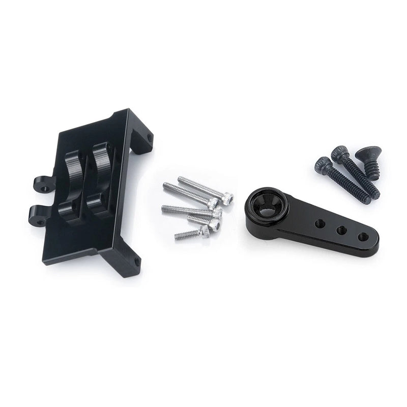ES08MA ll Metal RC Servo Fit for SCX24 RC Cars w/ Servo Mount Bracket Arm Set