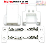 Molex 2-Pin Male Female 2.0mm 3.7V LiPo Battery Micro JST Losi (10 Set)