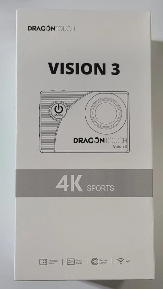 DragonTouch Vision 3 4K Sports Action Camera