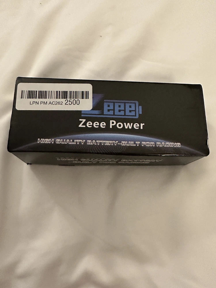 Zeee Power 50C 7.4V 16.28wh2200mah Lipo Battery 2 Piece Battery Built For Racing Battery