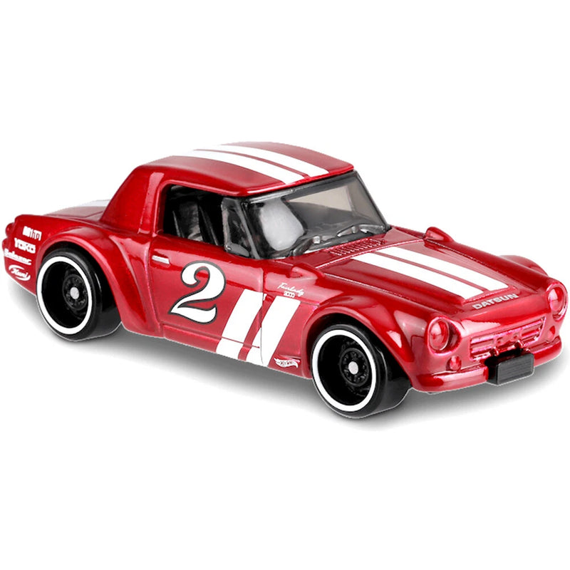 Hot Wheels Datsun Fairlady 2000 Red Nightburnerz Kid Diecast Model Toy Car FYF85