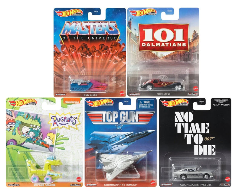 2021 Hot Wheels Premium 1:64 Retro Entertainment Diecast Model DMC55-957A
