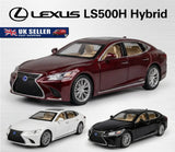 1/32 Lexus LS500h Alloy Diecast Model Car Toy Collection Sound&Light Kids Gift
