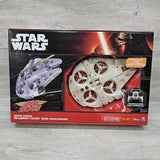 Star Wars Air Hogs Millennium Falcon quadcopter drone with remote control in box