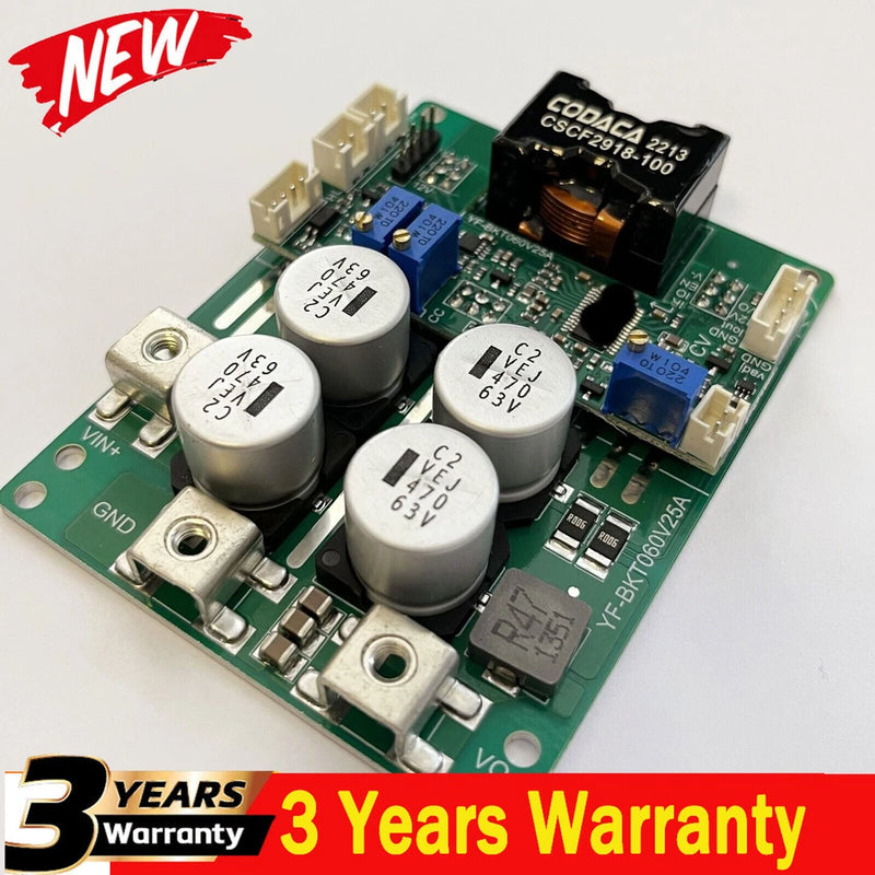 YF-BKT60V25A 25A 9-60V Automatic Buck Boost Module Converter Step up down