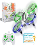 Sharper Image Glow Stunt Drone Rechargeable 2.4 GHz LED Quadcopter New Sealed