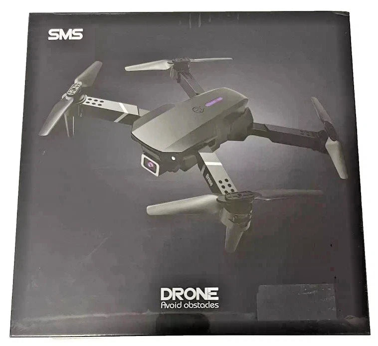 SMS foldable toy drone in box, obstacle avoidance