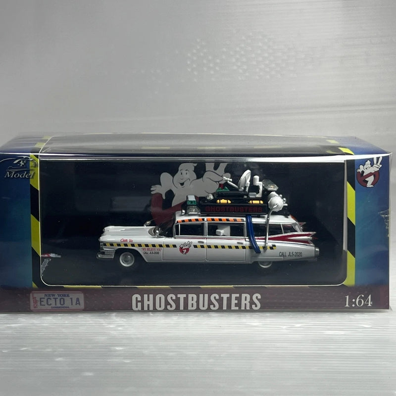 1/64 YS Cadillac Ghostbusters ECTO-1A Diecast Model Car