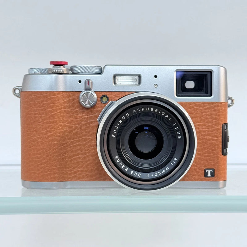 Fujifilm X100T 24.3 MP APS-C Digital Camera w/23mm f2 Lens Brown English