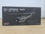 1:48 UH-1 Huey model kit box with illustrated gray helicopter and 'UH-1' text