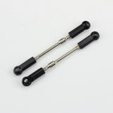 2Pcs RC Car Servo Linkages Pull Rod for Wltoys 104001 1:10 RC Car Truck Accs