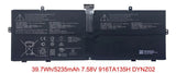 916TA135H DYNZ02 Battery for Microsoft  Surface Laptop Go (Model 1943) 12.4-Inch Battery