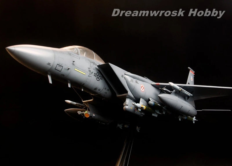 Award Winner Built 1/48 Boeing F-15E Strike Eagle 333 FS "Lancers" 4 FW +Pilots
