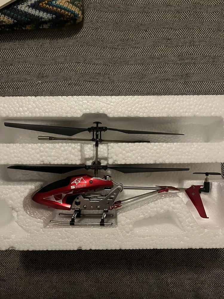 Syma S107H RC Helicopter with Gyro - Red