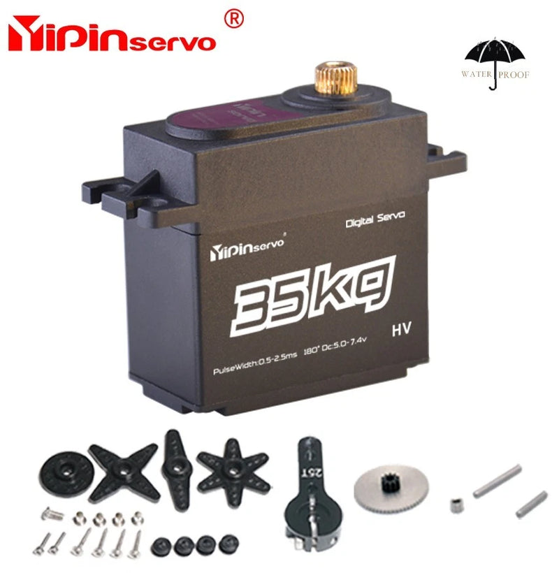 35KG Full Metal Gear Waterproof Digital Servo for 1/8 1/10 RC Car Buggy