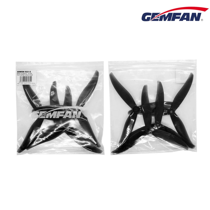 Gemfan 7037-3 7x3.7 Inch 3-Blade GF Nylon Propeller Ultra Durable for FPV Drone