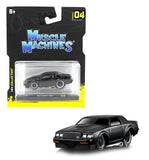 1/64 Muscle Machines 1987 Buick GNX Diecast Model Car Black 15555 BK