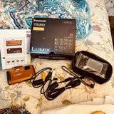 Used Panasonic Lumix DMC-TS20 Digital Point and Shoot Camera | Orange Waterproof
