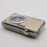 Panasonic LUMIX DMC-FX40 Gloss Gold Compact Digital Camera Excellent Condition