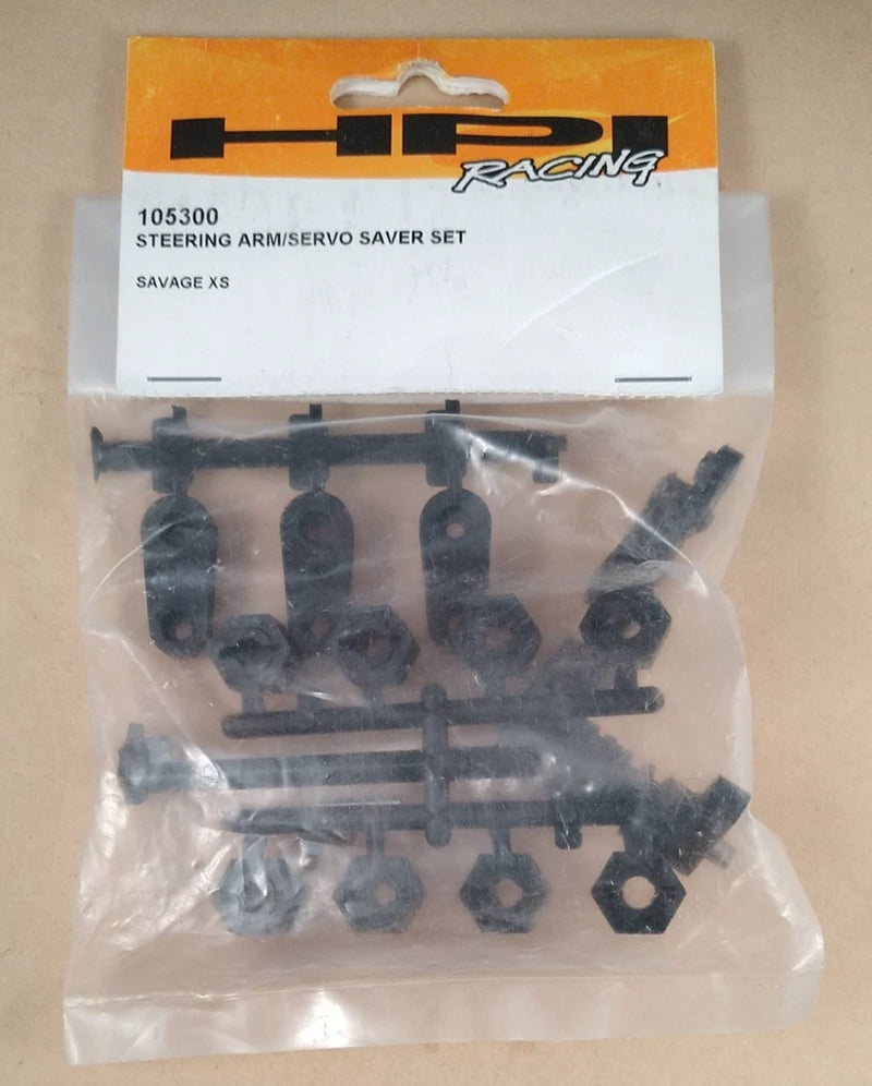 HPI Racing 105300 Savage XS Steering Arm/Servo Saver Set RC Truck Parts