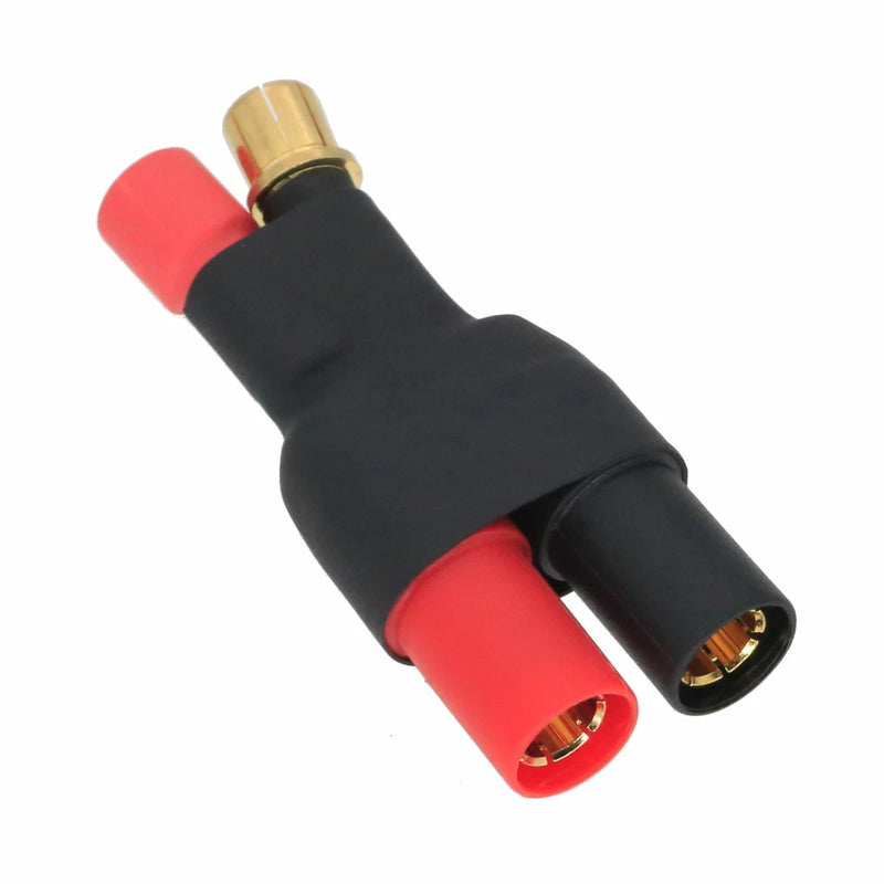 HXT 8mm Female Jack to Amass AS150 7MM Female No Wires Adapter RC Lipo Battery