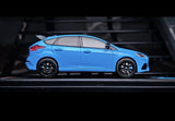 EY Sunstar 1:64 HEC Blue Focus RS Hatchback Sports Model Diecast Display Car
