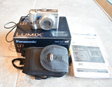 PANASONIC LUMIX DIGITAL CAMERA DMC-LZ7 7.2MP SILVER-TESTED +MANUAL  *NO CABLES*