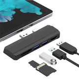 5-in-1 USB3.0 Micro SD SD Hub DP To HDMI Convertor Adaptor For Surface Pro 4/5/6