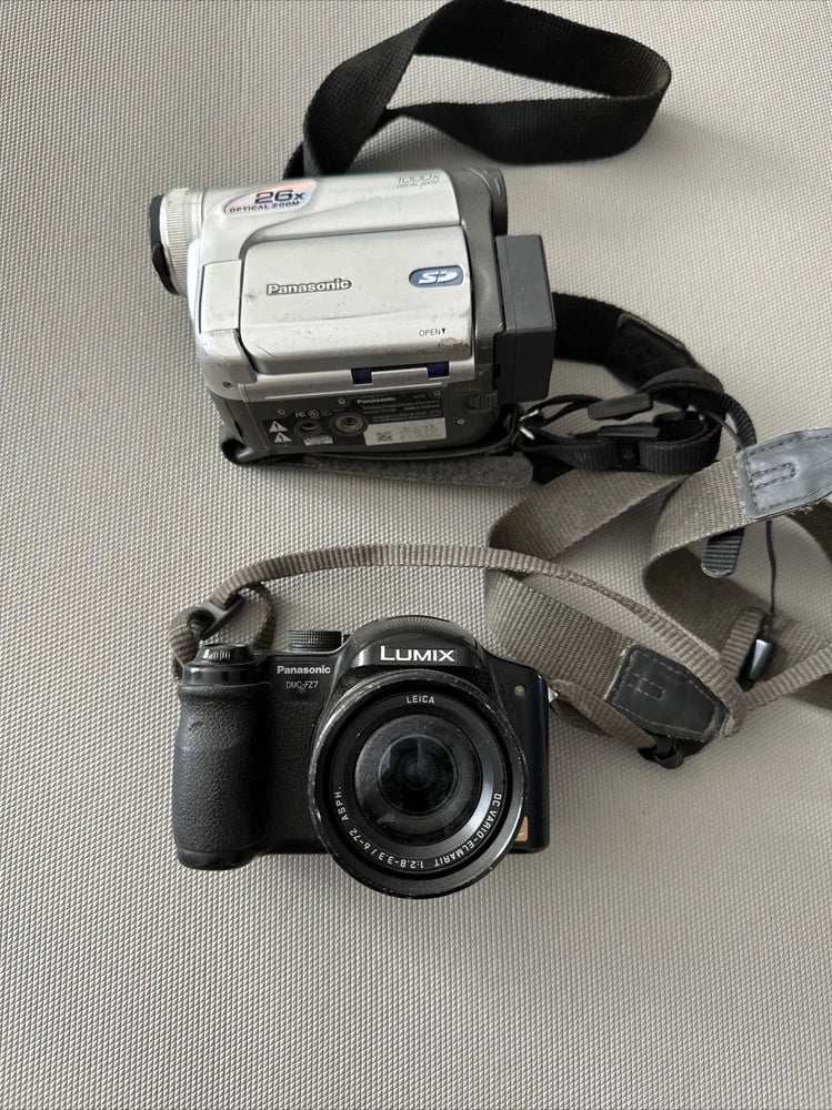 Lot of 2 Panasonic Cameras FOR PARTS