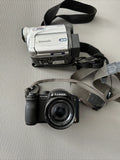 Lot of 2 Panasonic Cameras FOR PARTS