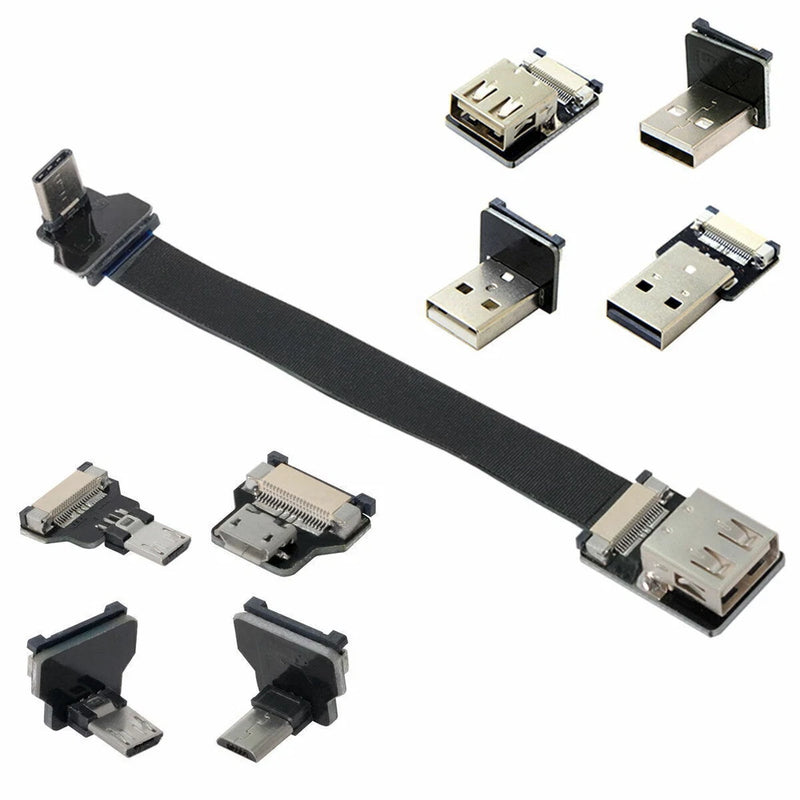 CYFPV USB-C Micro-USB USB2.0 Male Female Connector Socket for FPV USB2.0 480Mbps