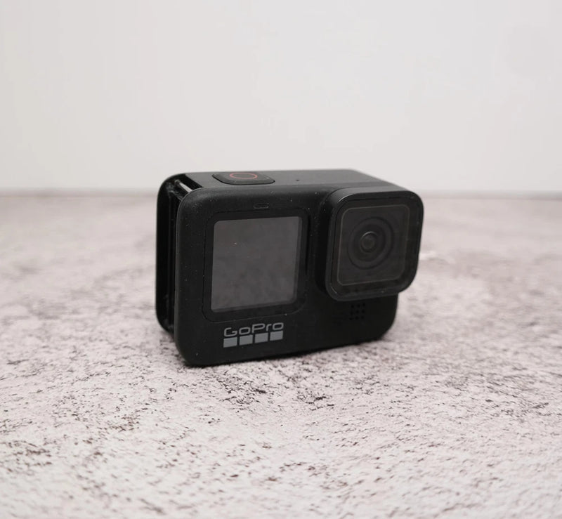 GoPro HERO9 Black action camera with front LCD and wide-angle lens