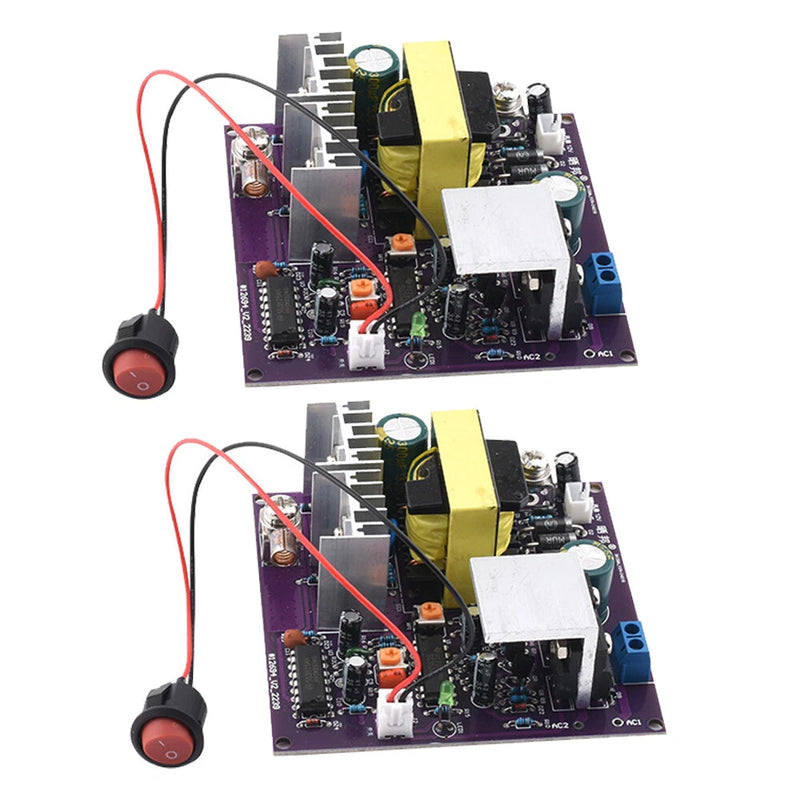 2x 300W DC-AC 12V to 220V Boost Board Low Frequency Inverter Drive Circuit Board