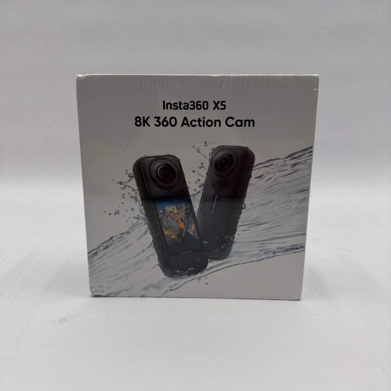 New Insta360 X5 72MP 360 Action Camera CINSAAQ/B