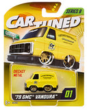 1:64 1979 GMC Vandura -- Yellow -- CarTuned: Mainline Series 8