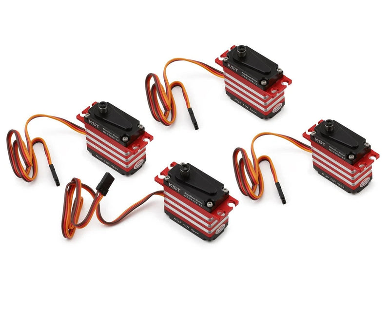 KST HLS3008-12 Cyclic & HLS1535-12 Tail 12V Aluminum Standard Brushless Metal