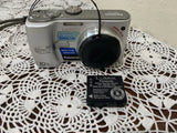Panasonic Lumix DMC-TZ1 5.0MP Digital Compact Camera UNTESTED With Battery