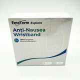 Anti-nausea wristband box, Eme’erm Explore, sealed packaging, mint green