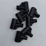 DJI Agras leg bracket adapter, black cylindrical brackets with bolt holes, set of parts