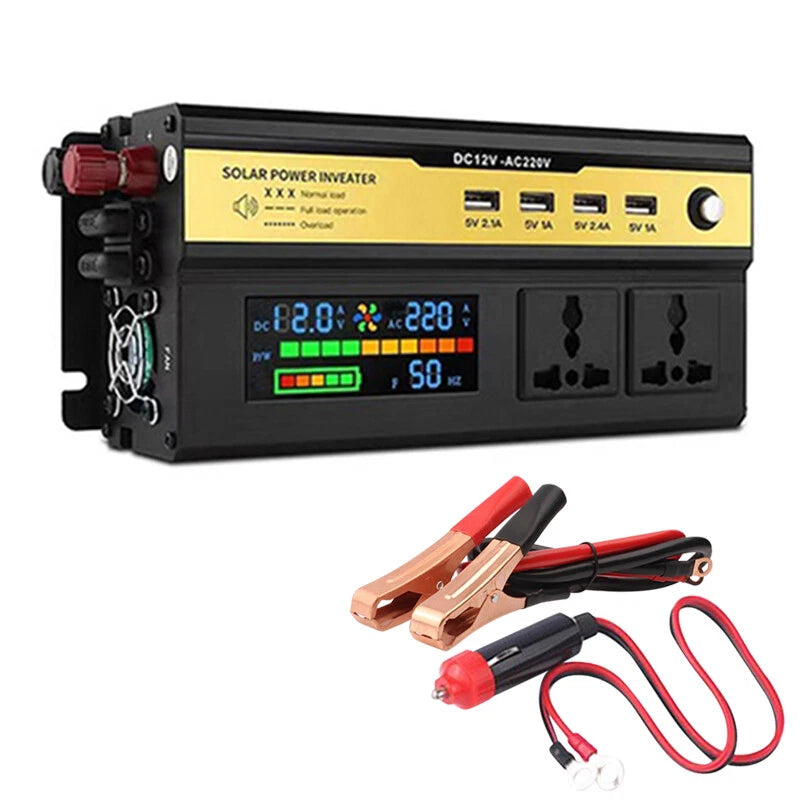 500W 1200W Car Power Inverter Converter DC 24V to AC 220V Modified Sine Wave
