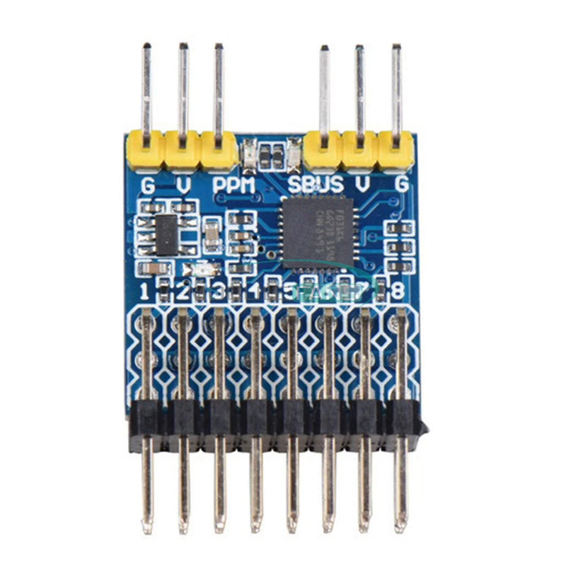 8CH PWM PPM SBUS Signal Conversion Module SPP Interconverter 3.3-20V For RC Converter