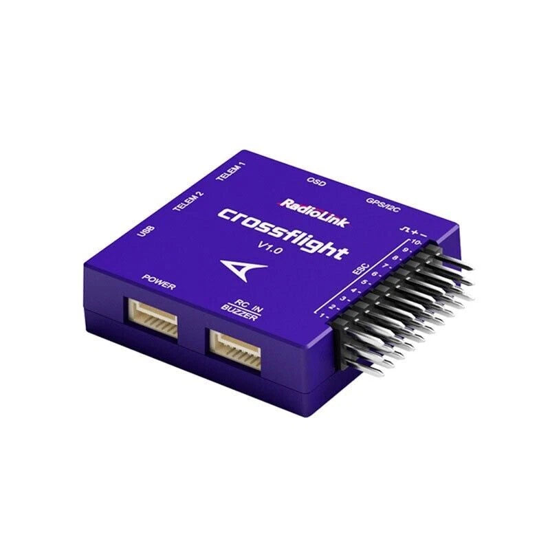 CrossFlight Flight Controller 10CH PWM Output Built-in OSD Module for FPV Drone