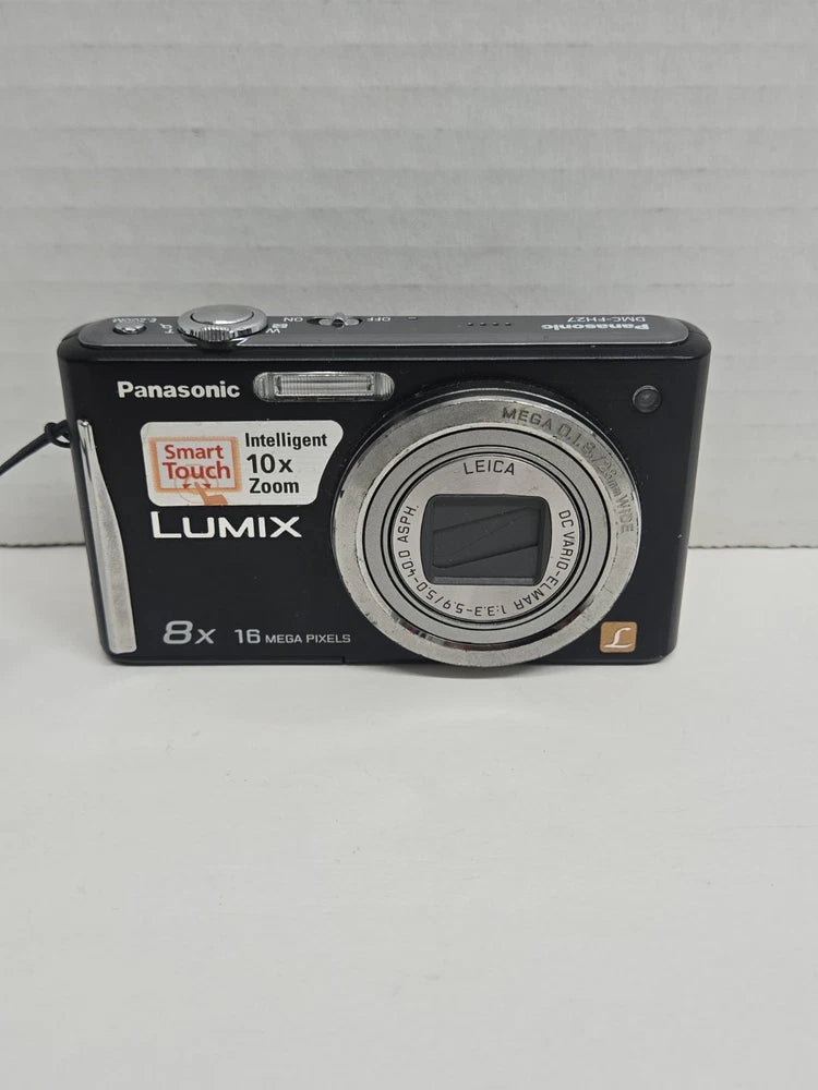 Lumix Panasonic DMC-FH27 Digital Camera Black - No Charger